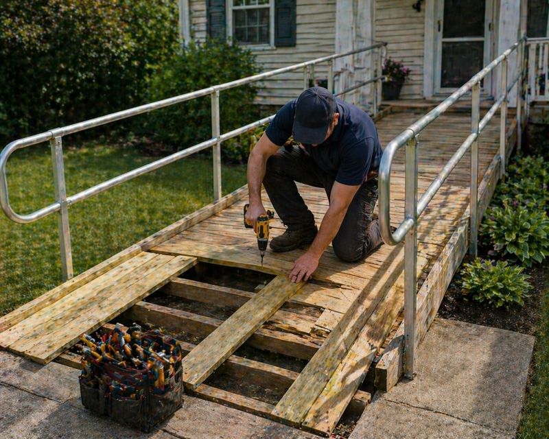 Handicap Ramp Repair in Wilmington, NC