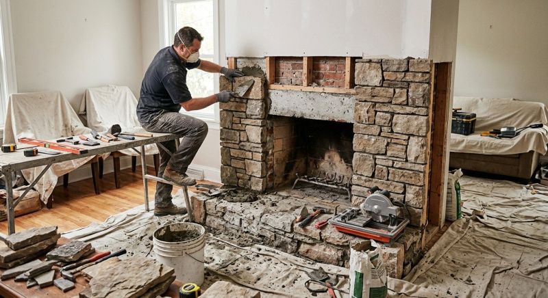 Hearth Installation in Conroe, TX