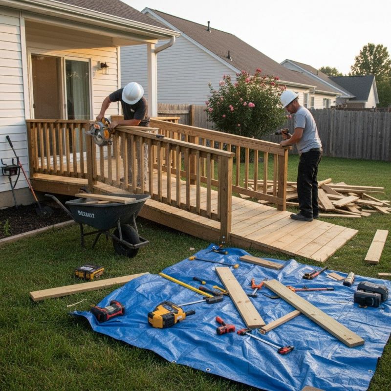 Wood Ramp Repair in Denver, CO
